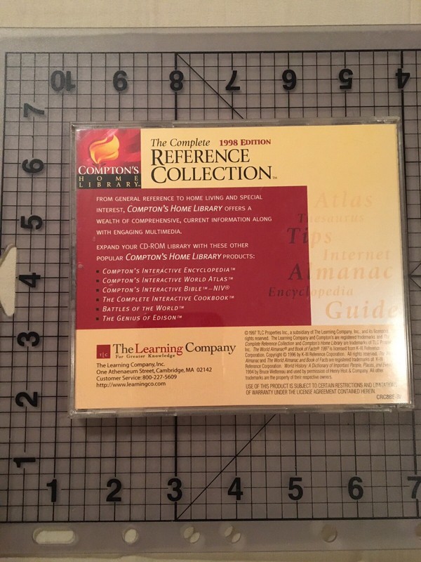 Compton's Home Library, Complete Reference Collection, 1998 Edition, Learning Co gallery