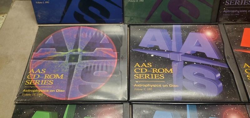 American Ast Society AAS Astrophysics On Disc Vol 1-5 Complete 9 disc set gallery