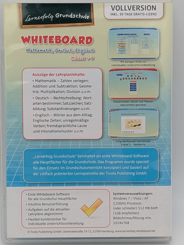 Tivola Whiteboard Maths English German Grades 1-4 gallery