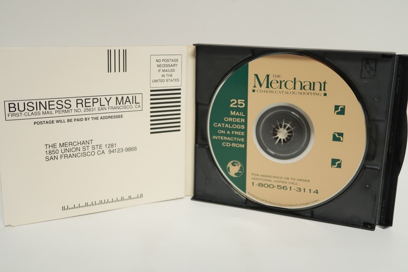 The Merchant Catalog Shopping Interactive CD-Rom Computer Program Software gallery