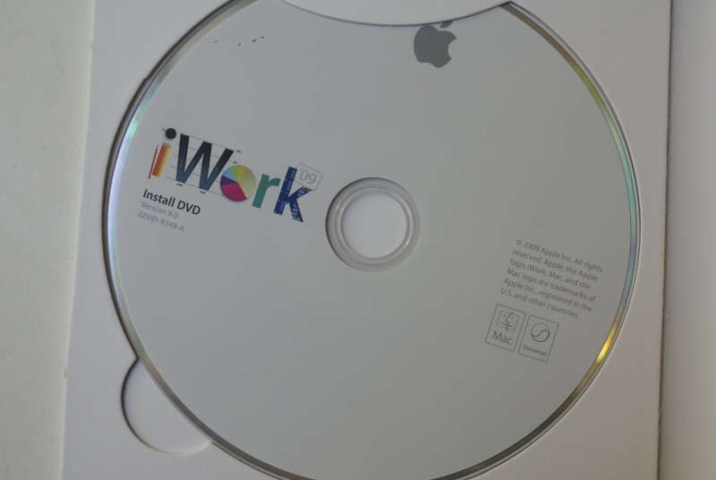 Apple iWork '09 Retail V9.0 MB942D/A Install DVD Full Retail Version for Mac gallery