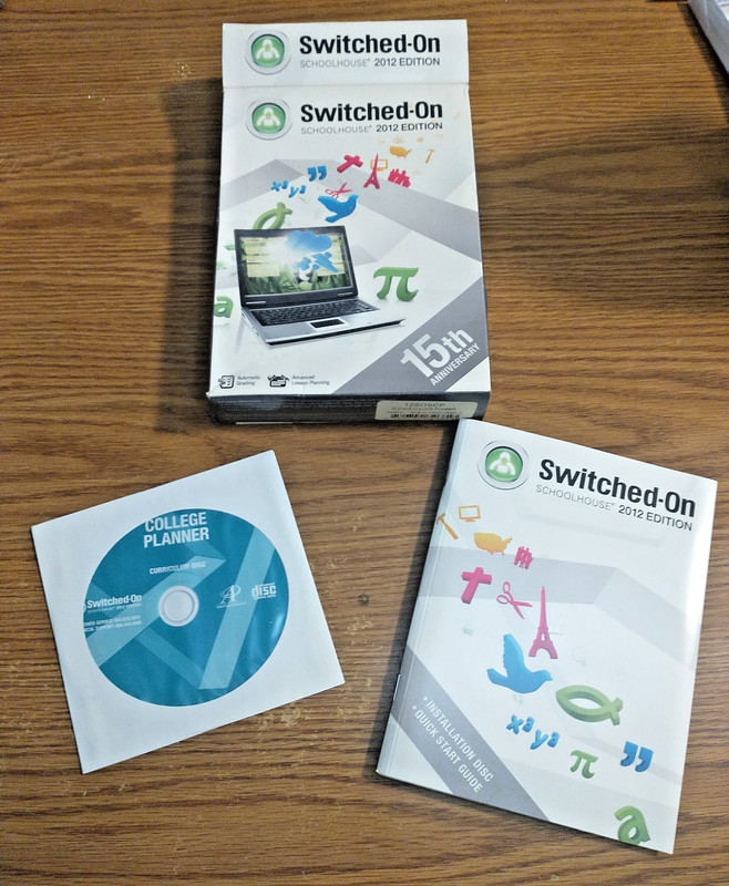 Switched On Schoolhouse College Planner 2012 Sealed CD Unused Code Alpha Omega