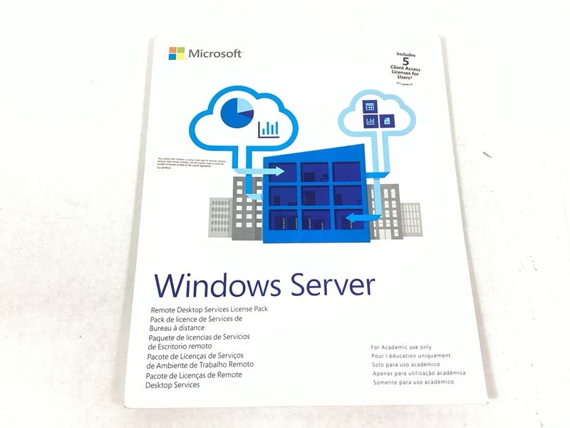 Microsoft Windows Remote Desktop Services 2019 License – 5-CAL – 6VC-03793