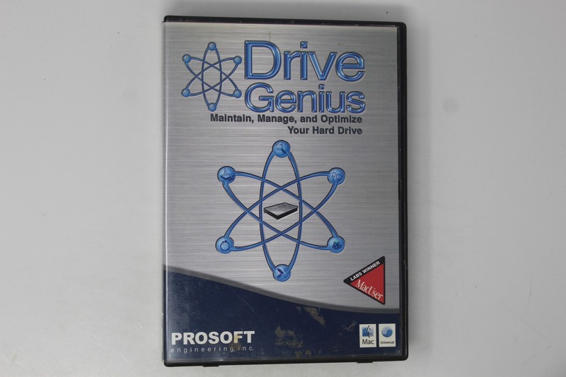 Prosoft Drive Genius for Mac Cd-rom