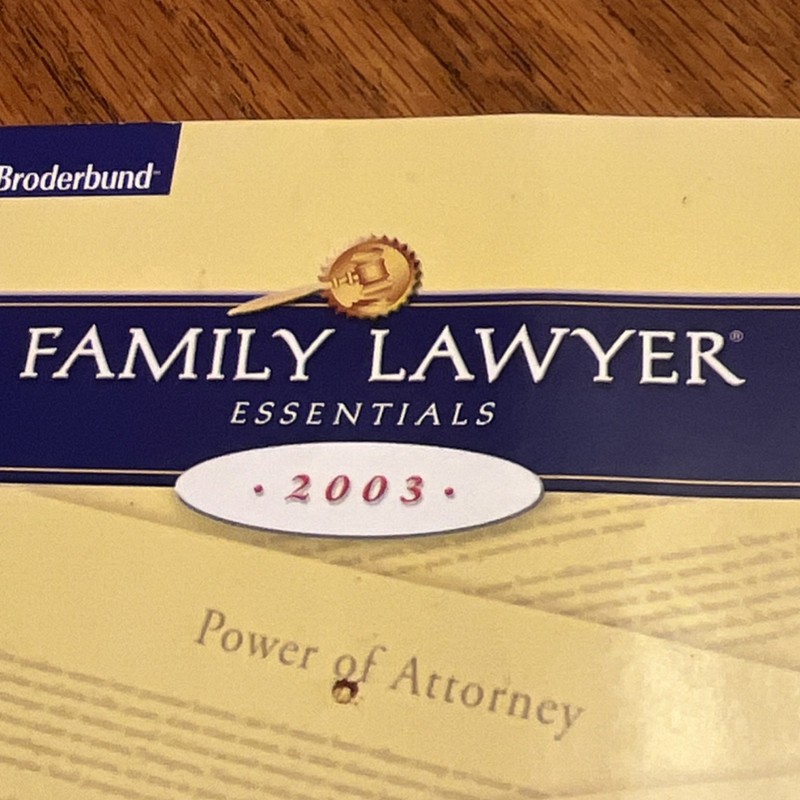 Broderbund Family Lawyer Essentials 2003 Home Legal Software D08-FAMLAW2003 gallery
