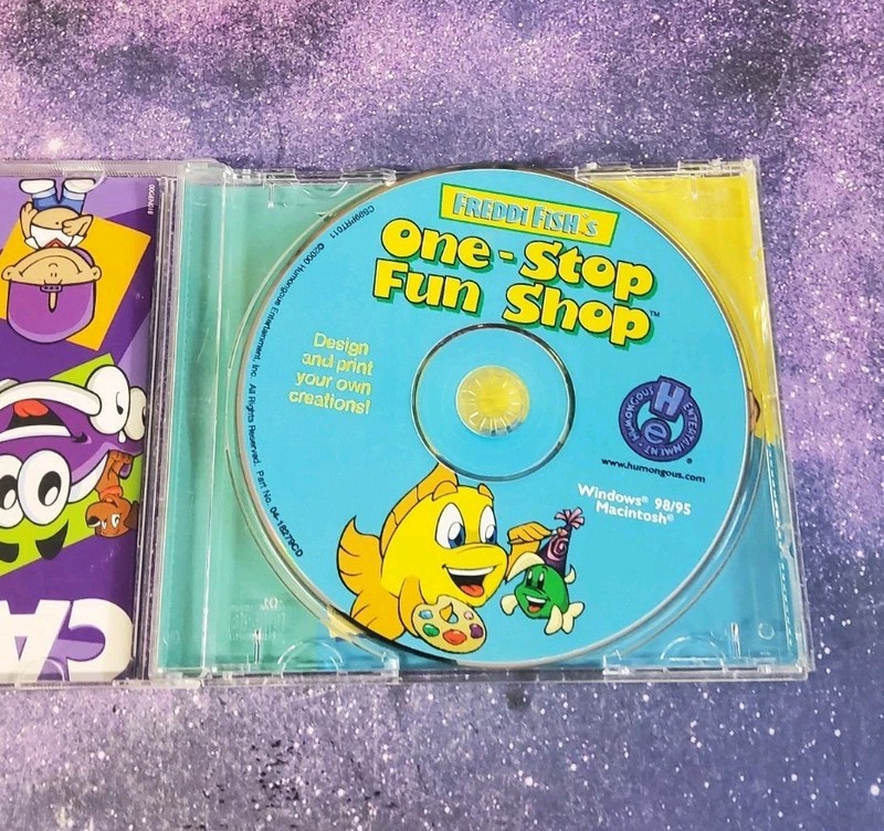 Freddi Fish's One-Stop Fun Shop - Windows 98 / 95 PC Mac - CD-ROM gallery