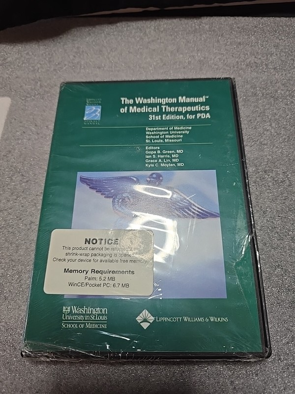 The Washington Manual of Medical Therapeutics 31st Edition for PDA