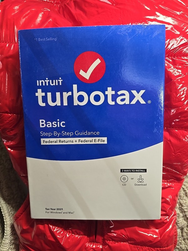 Intuit TurboTax Basic Federal + E-File 2020 (1-User)