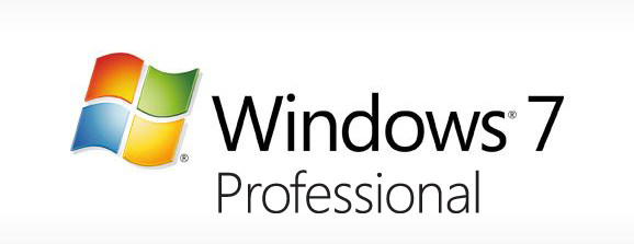 Microsoft Windows 7 Professional 64 SP1 Bit Full DVD with Product Key Used good