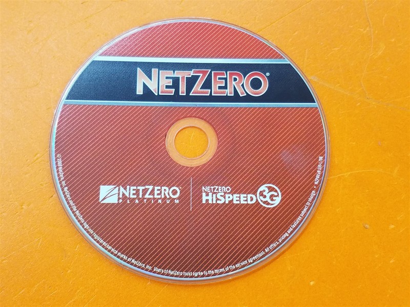 ⭐️⭐️⭐️⭐️⭐️ PC Software CD Disc 2008 NetZero Platinum NetZero Hispeed 3G