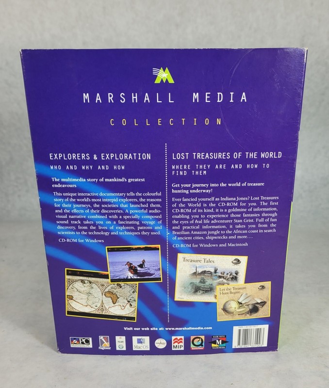 Marshall Media Double Pack Explorers Lost Treasures Of The World CD ROM PC 1995 gallery