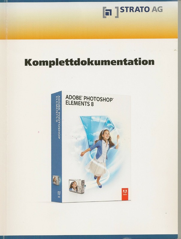 Strato documentary for Adobe Photoshop Elements 8 as booklet paper