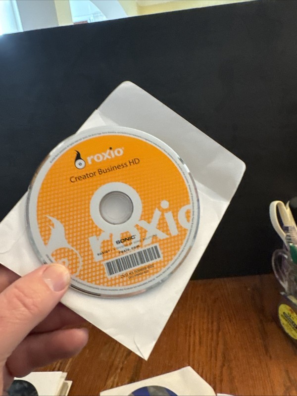 NEW SONIC ROXIO CREATOR BUSINESS HD DVD+CD SOFTWARE