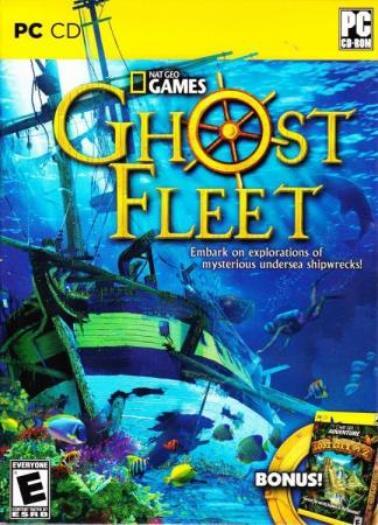Nat Geo Games: Ghost Fleet PC CD search, find hidden object pictures puzzle game