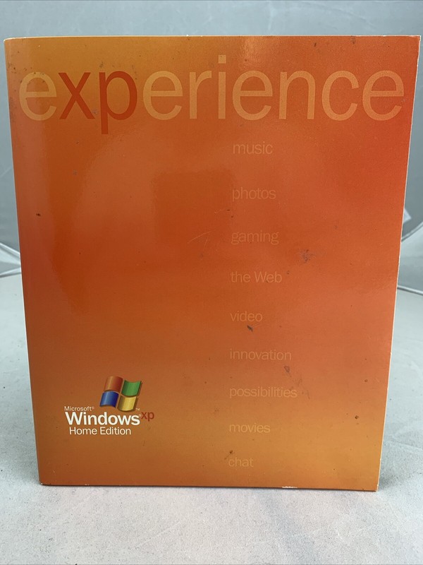 Microsoft Windows XP Home Edition Upgrade version 2002