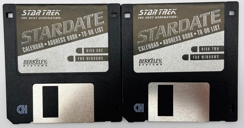 Star Trek: The Next Generation PC Software, Address Book, Calendar, Screen Saver gallery