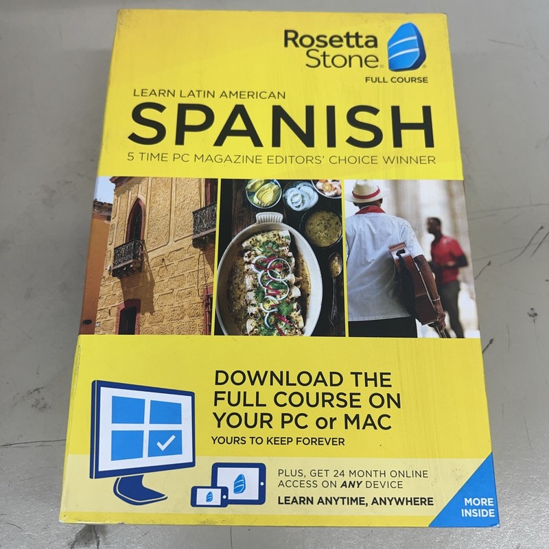 Rosetta Stone Home/office Software 24 Month Spanish Latin America Full Course