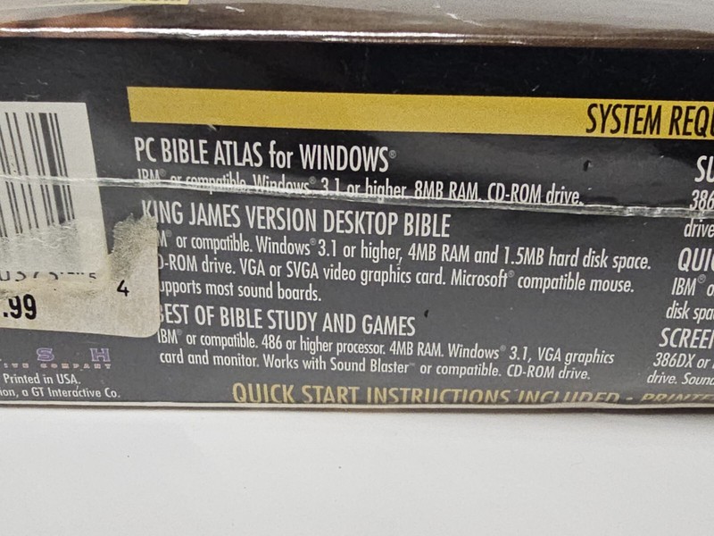 Believe Comprehensive Christian 5 CD-ROM Reference Set King James Version 1995 gallery