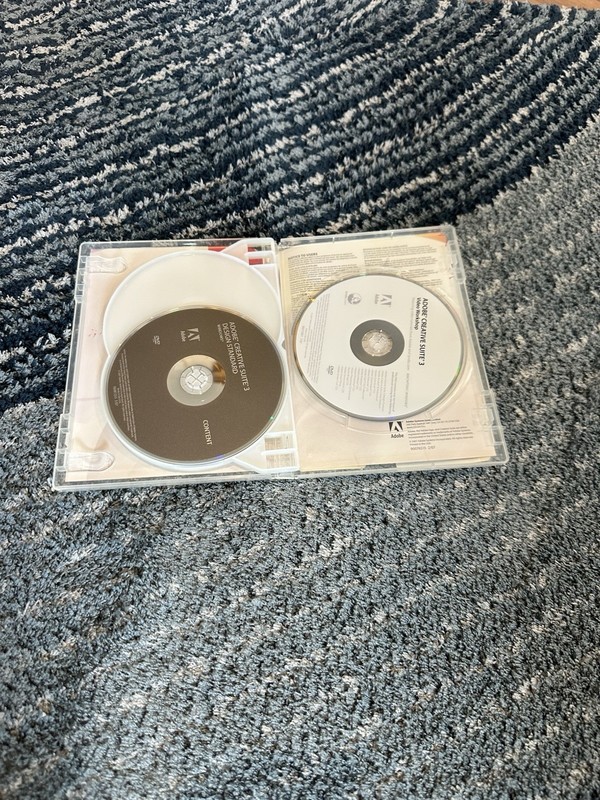 Adobe Creative Suite 3 Design Standard Computer Software For Windows DVD 3 disc gallery