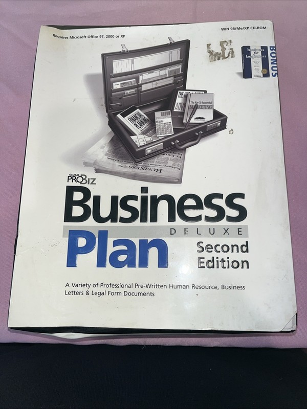 ProBiz Business Plan 2nd Edition PC Entrepreneur Document Templates Tools SEALED