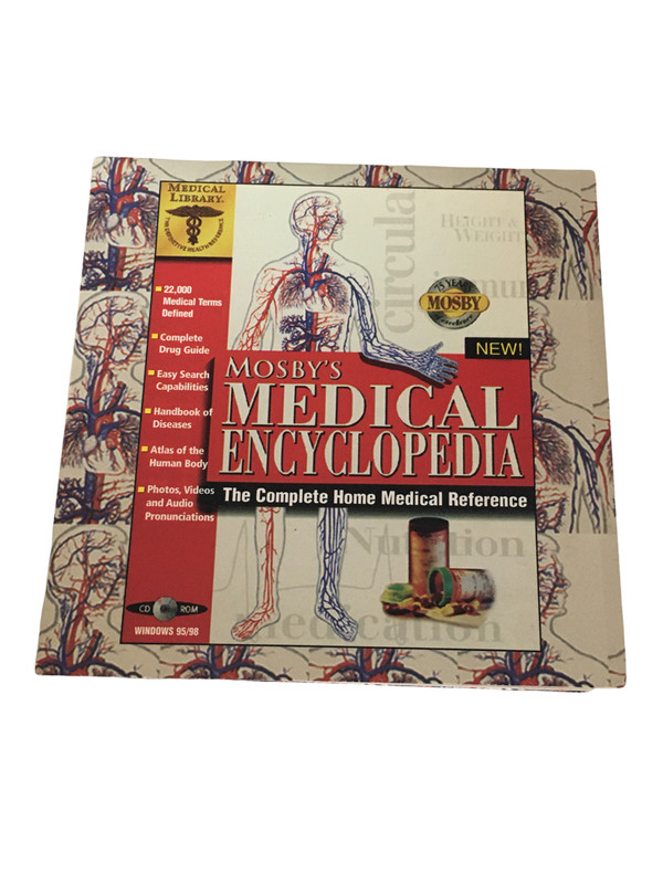 Mosbys Medical Encyclopedia Home Medical Reference CD-Rom Windows 95/98