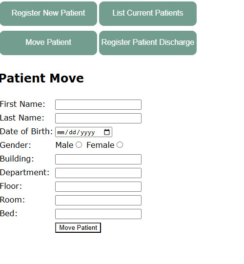 Patient Registration Web Application gallery