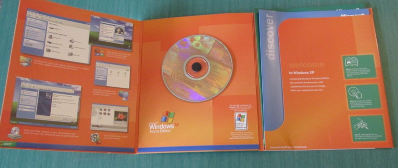 MICROSOFT WINDOWS XP HOME EDITION UPGRADE Version 2002 - Product Key - EUC! gallery