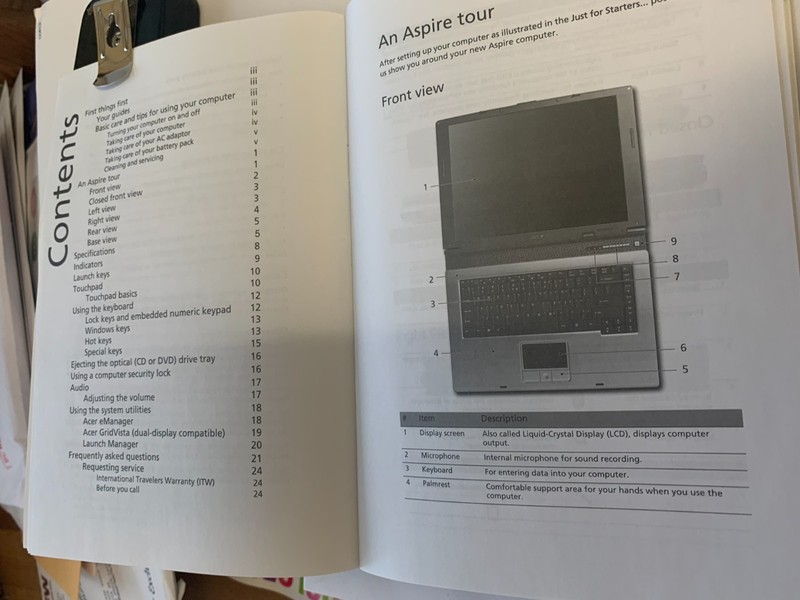 Acer Aspire 3000/5000 Series Laptops' User's Guide - 2005 gallery