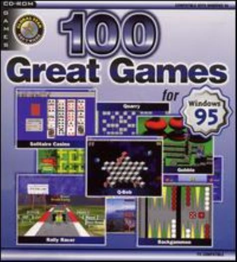 100 Great Games for Windows 95 PC CD card casino word puzzle strategy arcade etc