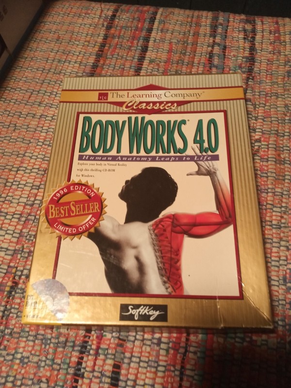 BODY WORKS 4.0 Human Anatomy Leaps To Life CD In Box