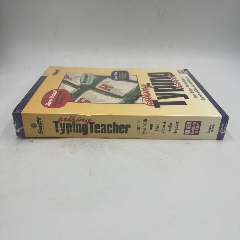 Talking Typing Teacher • Windows CD-ROM • 1996 • Swift Software • New & Sealed gallery