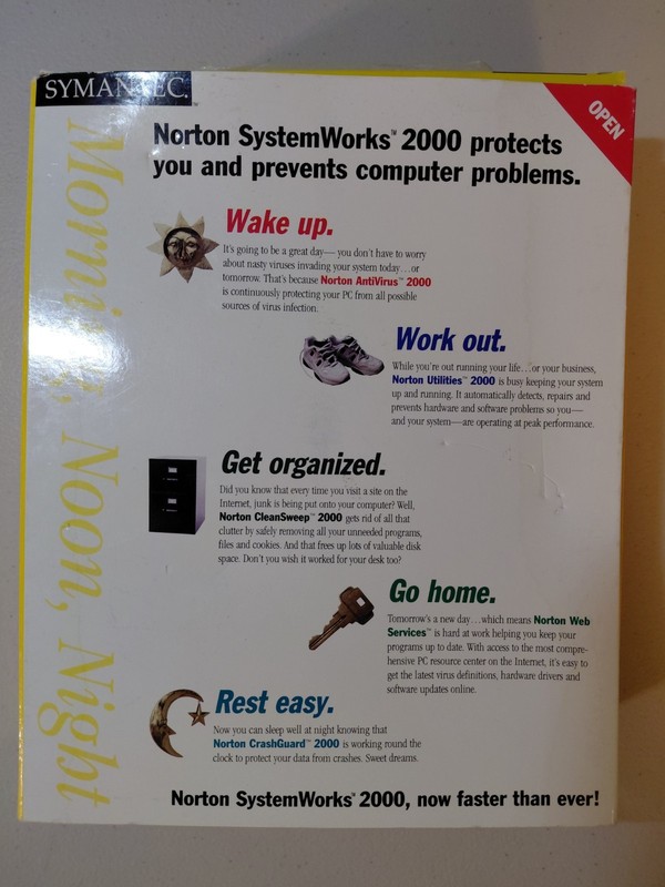 Symantec Norton SystemWorks 2000 v3.0 CD w/ Manuals Win 95/98 UNTESTED gallery