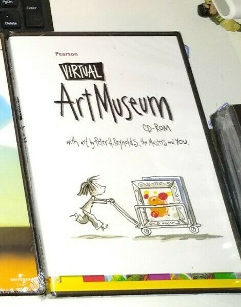 Pearson Virtual Art Museum CD-ROM NEW/sealed, see pics free ship