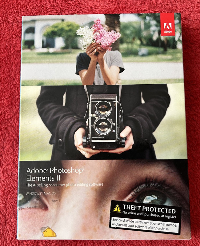 ADOBE PHOTOSHOP ELEMENTS 11 photo editing software 2012