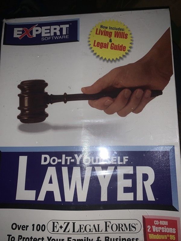 Do-It-Yourself Lawyer PC CD comprehensive legal information, documents, forms!