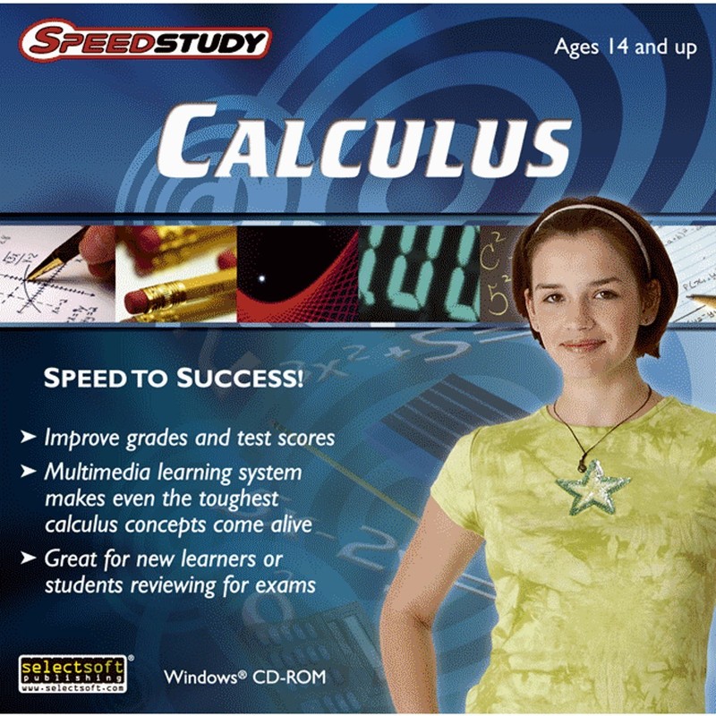 SpeedStudy QuickStudy Calculus – Improve Grades Scores PC Windows Sealed New