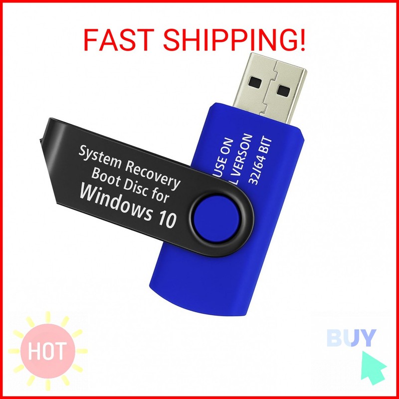 Ralix Reinstall USB Compatible with Windows 10 All Versions 32/64 bit. Recover,