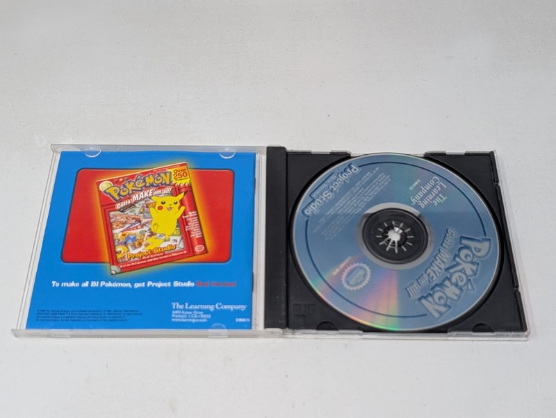 Pokemon Gotta Make Em All Project Studio Blue Version PC Complete CIB w/ Manual gallery