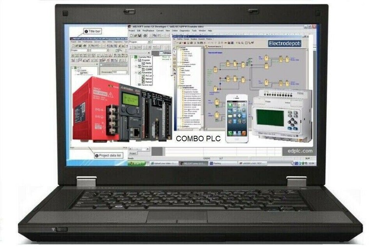 PLC Programming Software Ladder & Function Logic Control w Simulation & Training gallery
