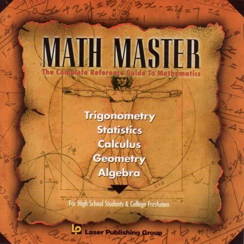 MATH MASTER; The complete Reference Guide to Mathematics CD