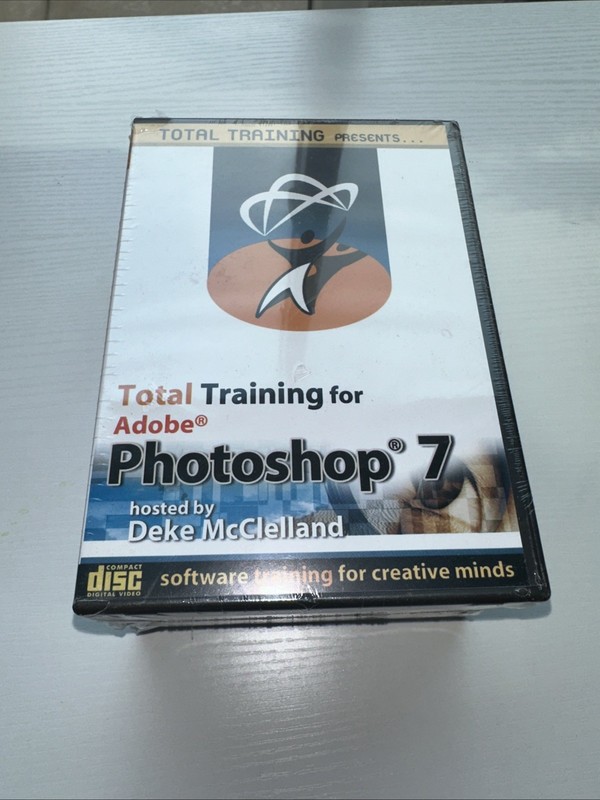 #Z2-Total Training for Adobe Photoshop 7 • Set 1 2 & 3 • DVD • Software Training