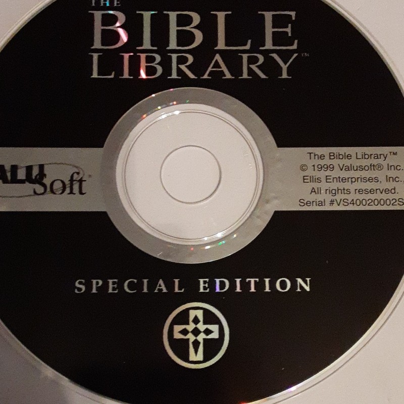 ValuSoft The Bible Library Special Edition CD-ROM Religion Software 1999 gallery