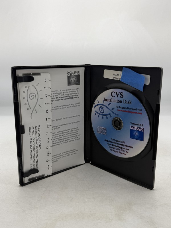 Computer Orthoptics CVS Home Vergence Exercises Software Windows Mac Eye Therapy gallery