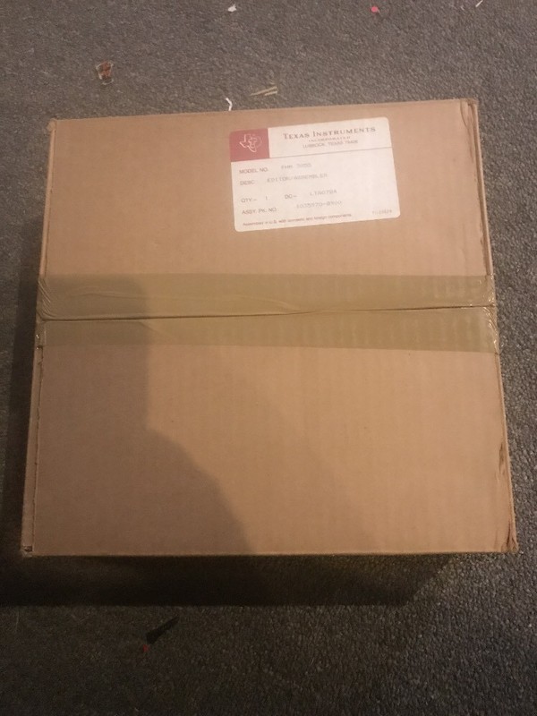 NEW NOS SEALED TEXAS INSTRUMENTS TI-99/4A Editor Assembler PHM 3055