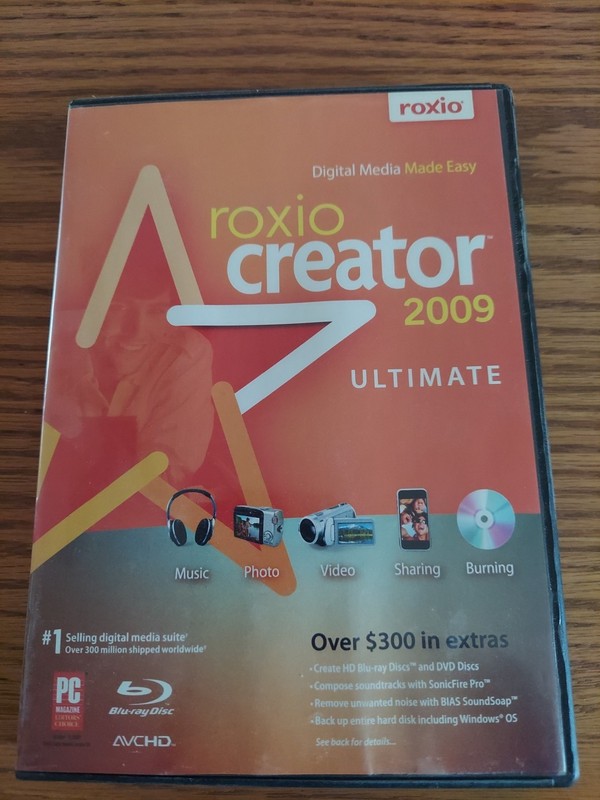 Rovio Creator 2009 Ultimate Installation Disc 1 and 2 Used Good Condition