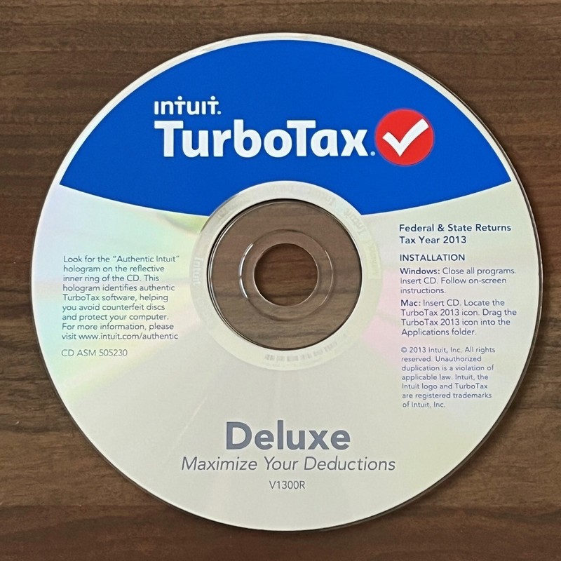 TurboTax Deluxe 2010; 2011; 2012; 2013; 2014 - Federal + State gallery