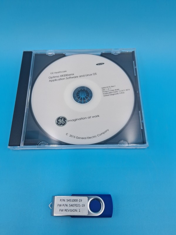 Operating System 5406107-8 Rev.1 and Firmware 5451000-19 for Optima XR200AMX