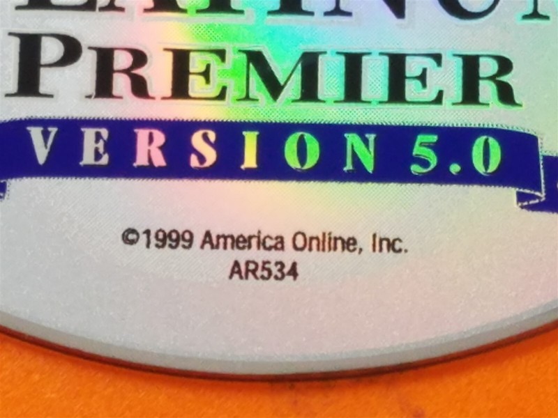 ⭐️⭐️⭐️⭐️⭐️Vintage PC Software CD Amerian Online Platinum Premier Version 5.0 gallery