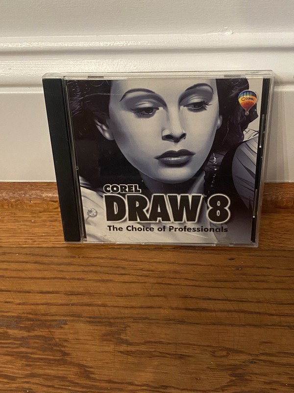 Corel Draw 8 CorelDraw DISC 1 ONLY PC CD-ROM Professional Windows 95 Software