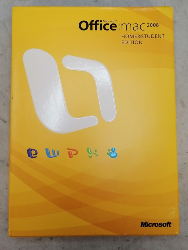 2008 Microsoft Office: Mac Home & Student Edition